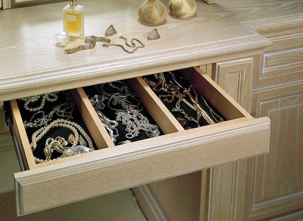 Jewellery Tray in limed oak