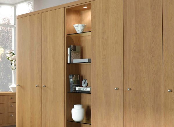 Internal wardrobe LED lighting