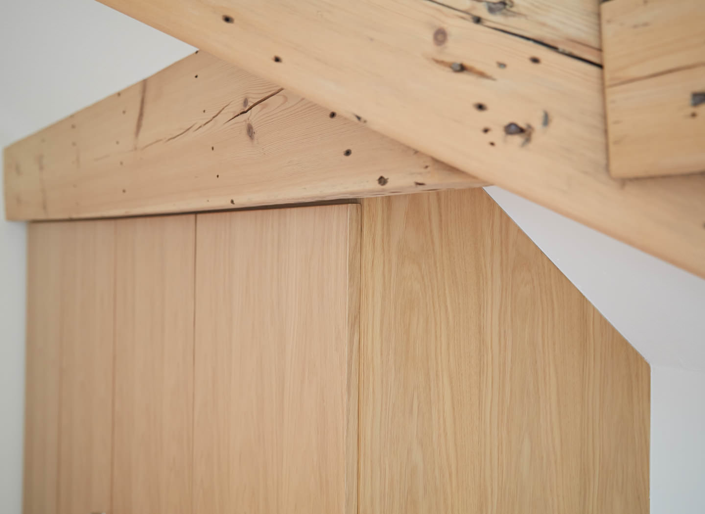Case study showing fitted wardrobe in loft conversion Case study showing fitted wardrobe in loft conversion