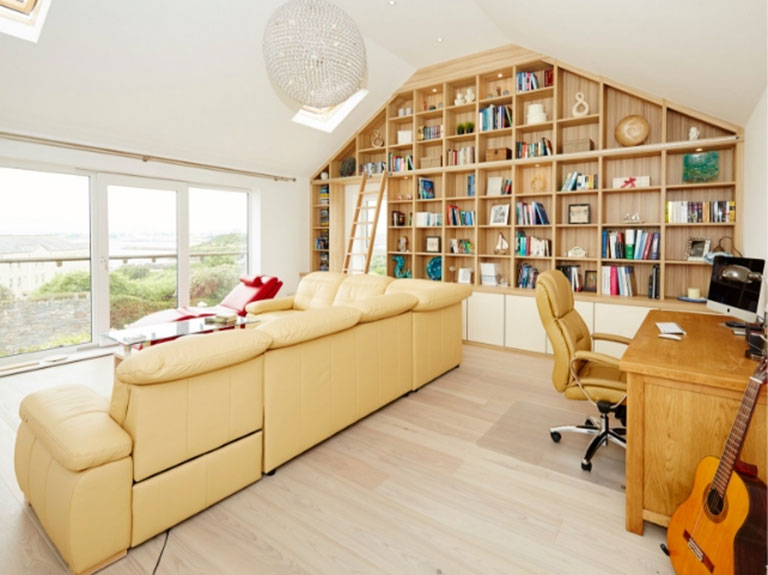 Bespoke and beautiful contemporary library