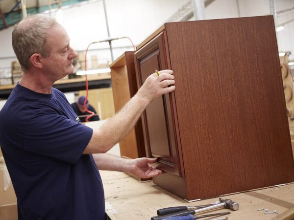 Handcrafting Strachan furniture in our Leeds workshop