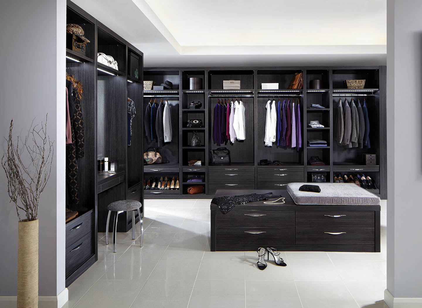 A Strachan bespoke dressing room designed especially for you