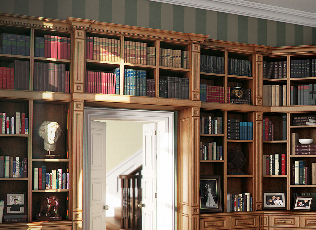 Bespoke bookcases Strachan