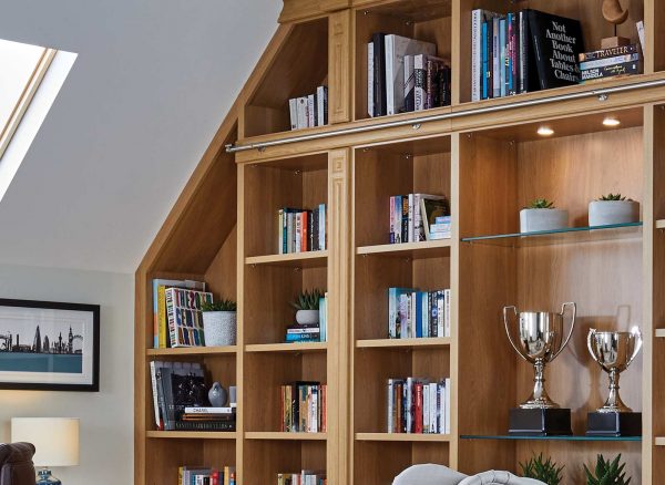 Bespoke natural oak storage solutions