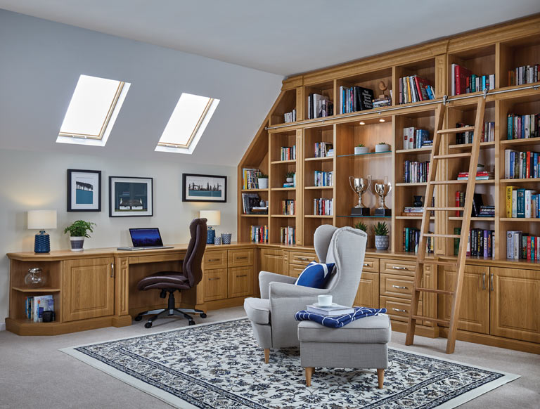 New England Read Room English Oak