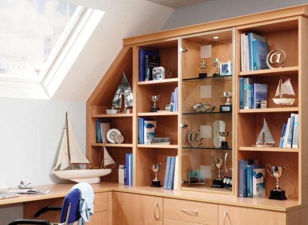 Fitted shelving and cabinets