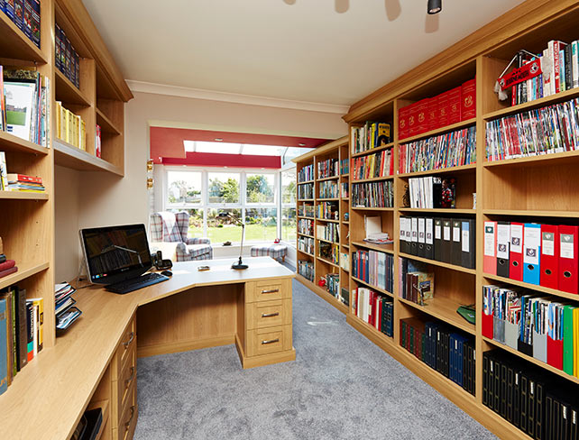 Fitted Verona home office furniture