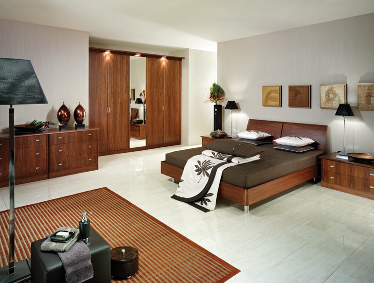 Siena Bedroom in American Black Walnut