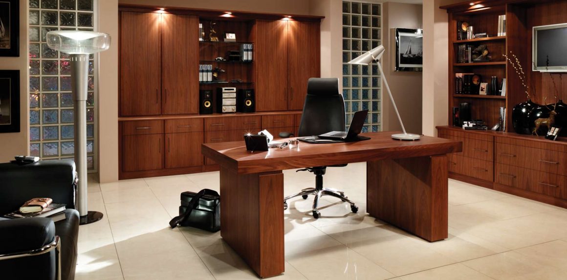 Siena Home Office in American Black Walnut