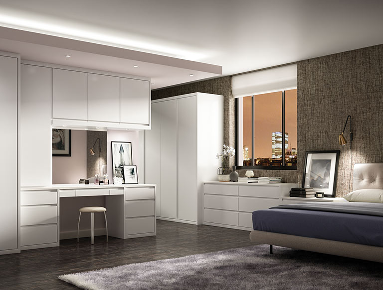 contemporary fitted bedrooms & stylish modern wardrobes | strachan