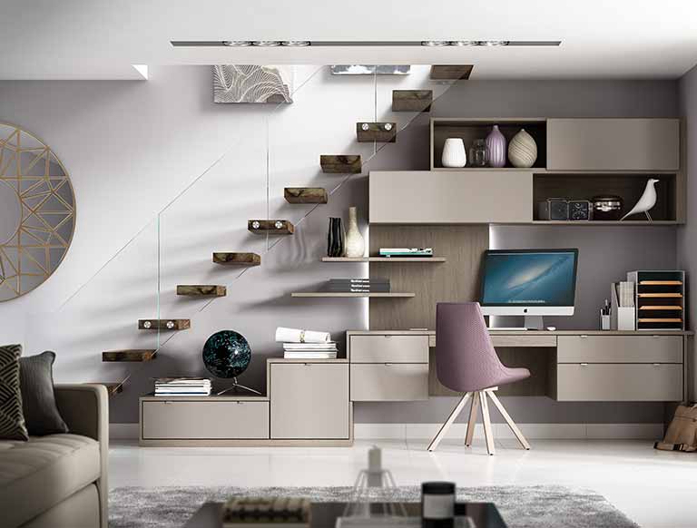 Toscana understairs home office space